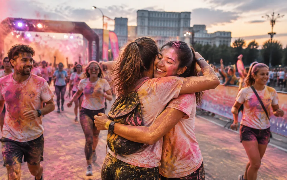 Am fost la The Color Run cu brațele deschise. Iată ce am învățat.
